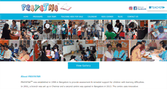 Desktop Screenshot of prayatna.org